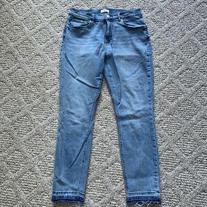 LOFT Outlet‎ Women's Mid-Rise Skinny Ankle Jeans Size 6 Light Wash EUC